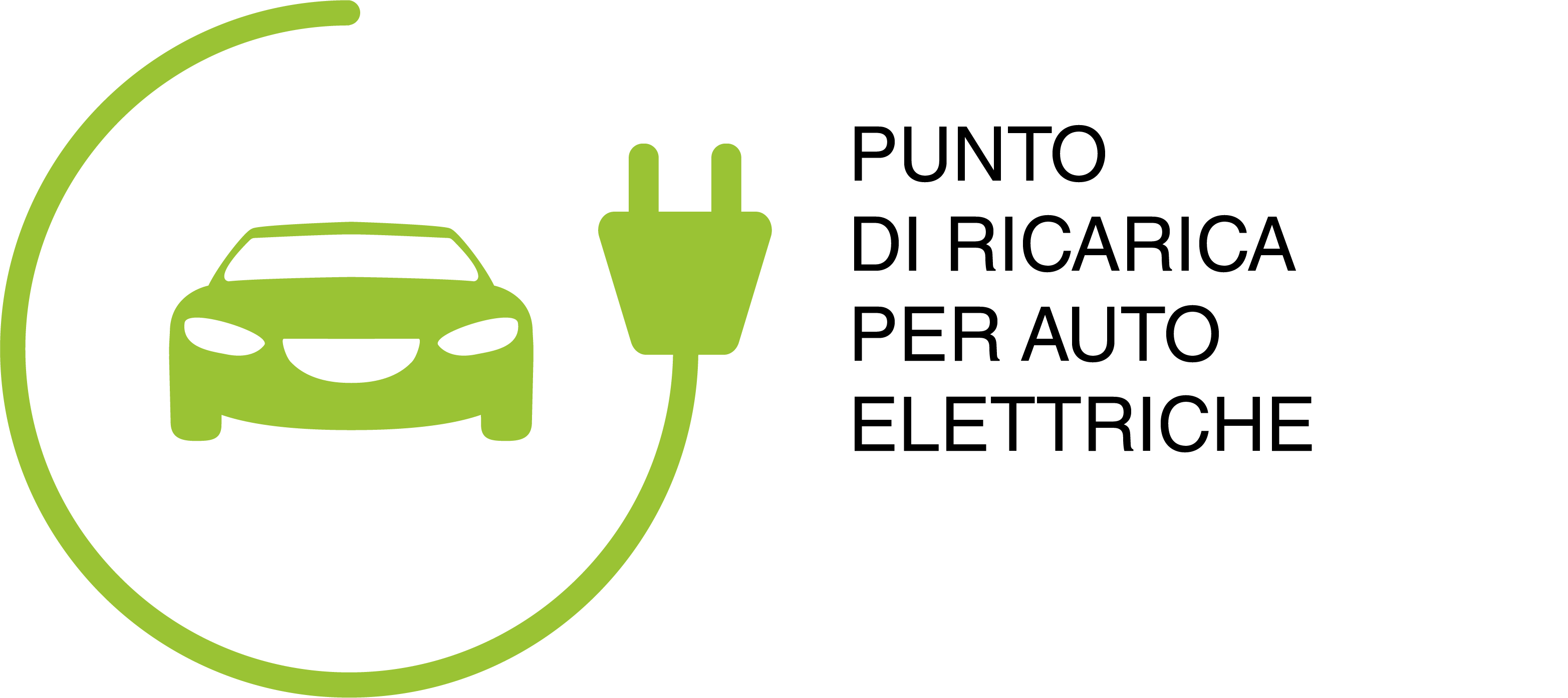 Logo ricarica auto elettriche